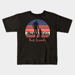 Dad and Son Best Friends - Fathers Day - Gift From Son Kids T-Shirt